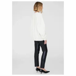 Sweat Miles Letterman | Blanc cassé
