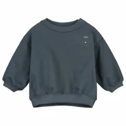 Sweat Mini Coton Bio | Bleu gris