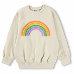 Sweat Monti Arc-en-ciel Coton Bio | Ecru