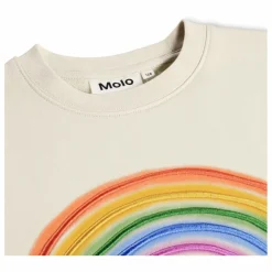 Sweat Monti Arc-en-ciel Coton Bio | Ecru