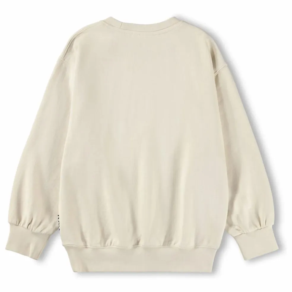 Sweat Monti Arc-en-ciel Coton Bio | Ecru