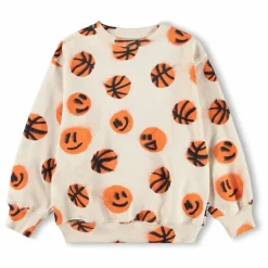 Sweat Monti Basketball Coton Bio | Ecru