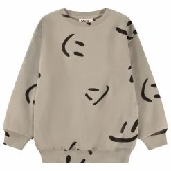 Sweat Monti Big Smiles Coton Bio | Beige