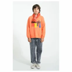 Sweat Music Coton Bio | Orange fluo