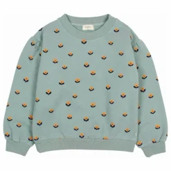 Sweat Naïf Coton Bio | Vert Cèdre