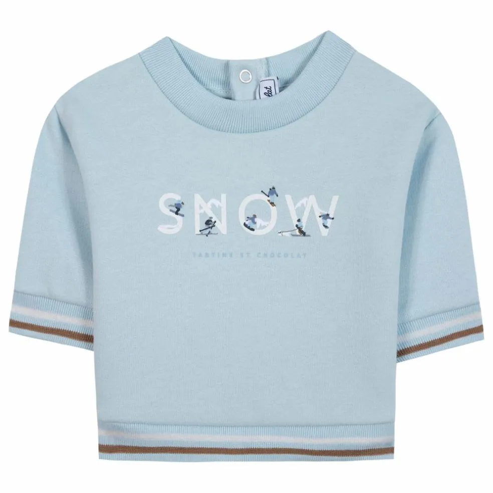 Sweat Neige | Bleu Clair