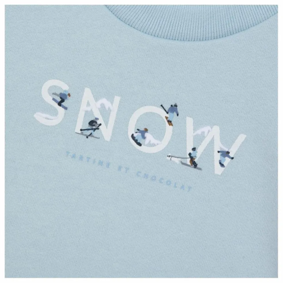 Sweat Neige | Bleu Clair