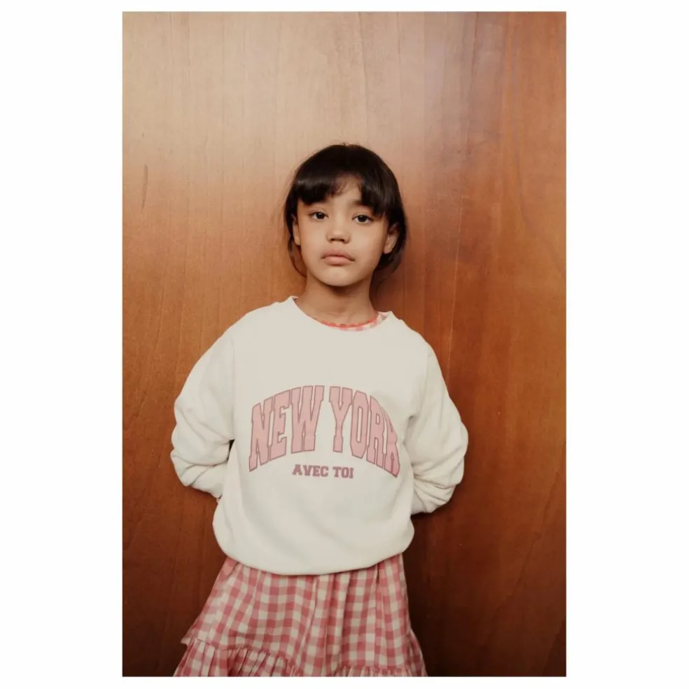 Sweat New York Coton Bio | Crème