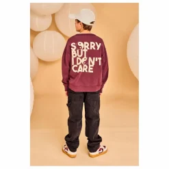 Sweat Oscar Sorry Coton Bio | Bordeaux