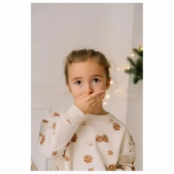 Sweat Ours Noël Coton Bio | Ecru