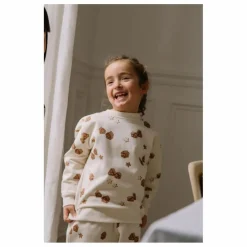 Sweat Ours Noël Coton Bio | Ecru