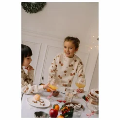 Sweat Ours Noël Coton Bio | Ecru