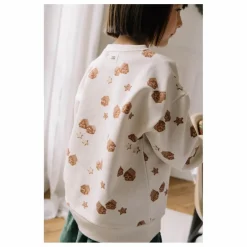 Sweat Ours Noël Coton Bio | Ecru