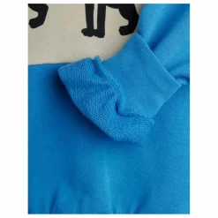 Sweat Panther Coton Bio | Bleu azur
