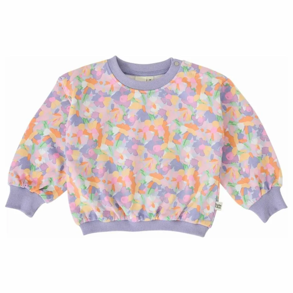 Sweat Pastel Bouquet Eponge | Lilas