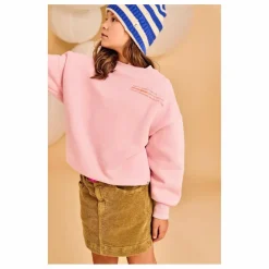 Sweat Percy Noodles Coton Bio | Rose poudré