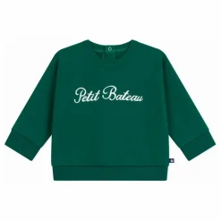 Sweat Petit Bateau | Vert sapin