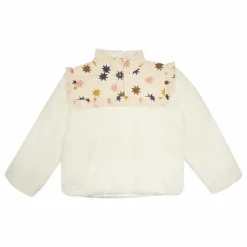 Sweat Polaire Etoiles Anaïs | Ecru