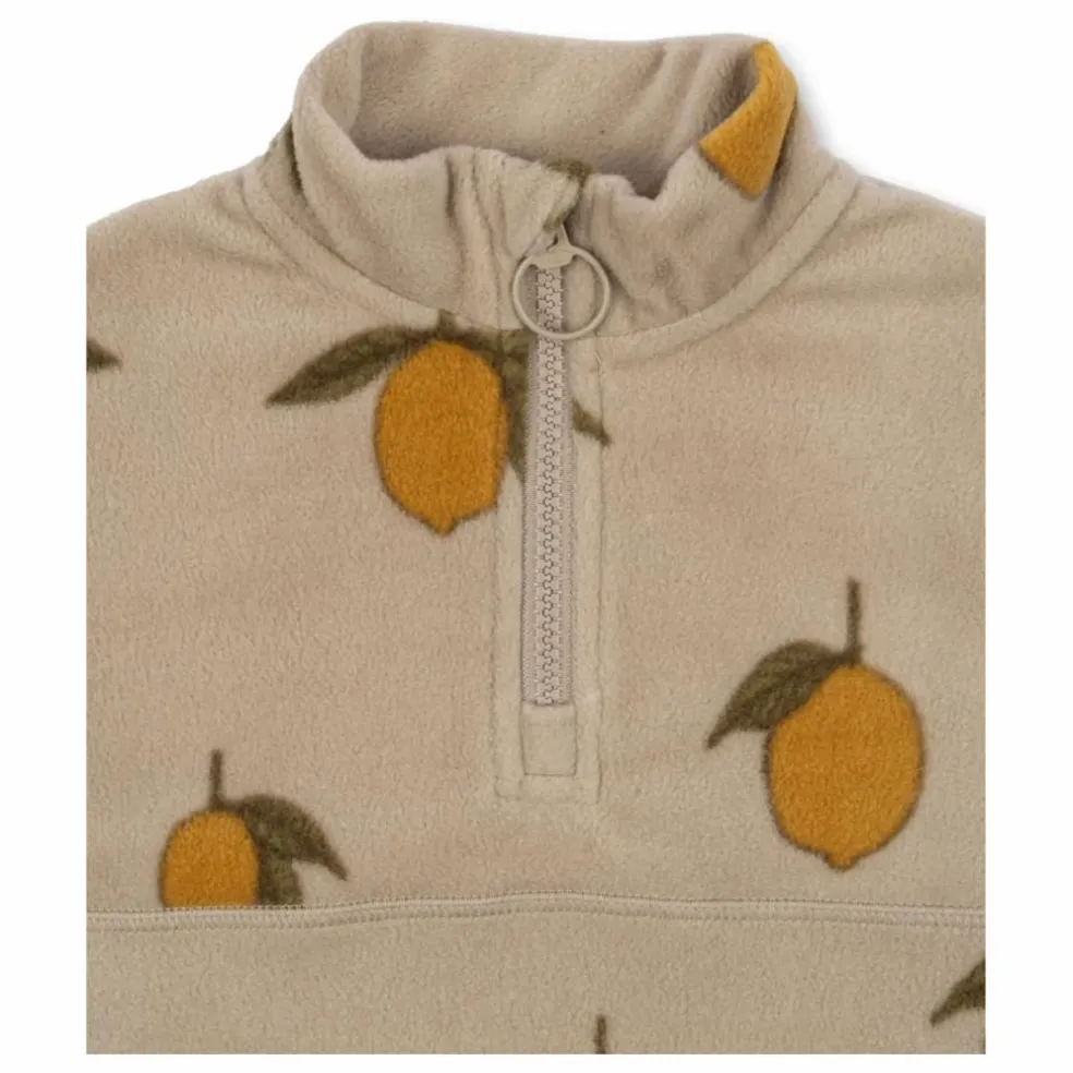 Sweat Polaire Tavi Citrons Fibres Recyclées | Beige