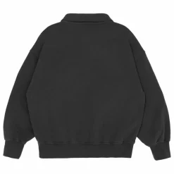 Sweat Polo Coton Bio | Noir
