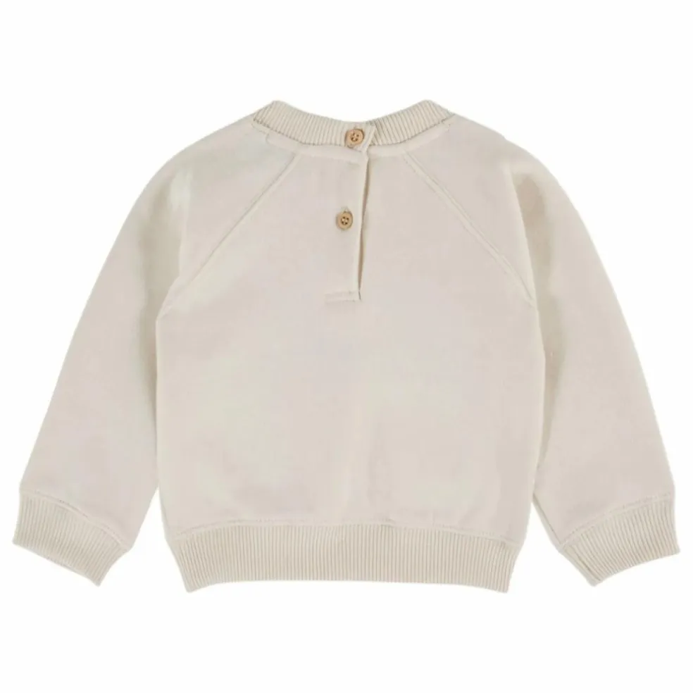 Sweat Pomme d'Amour Coton Bio | Crème