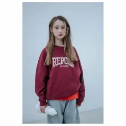 Sweat Raglan Coton Bio | Bordeaux
