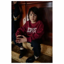 Sweat Raglan Coton Bio | Bordeaux