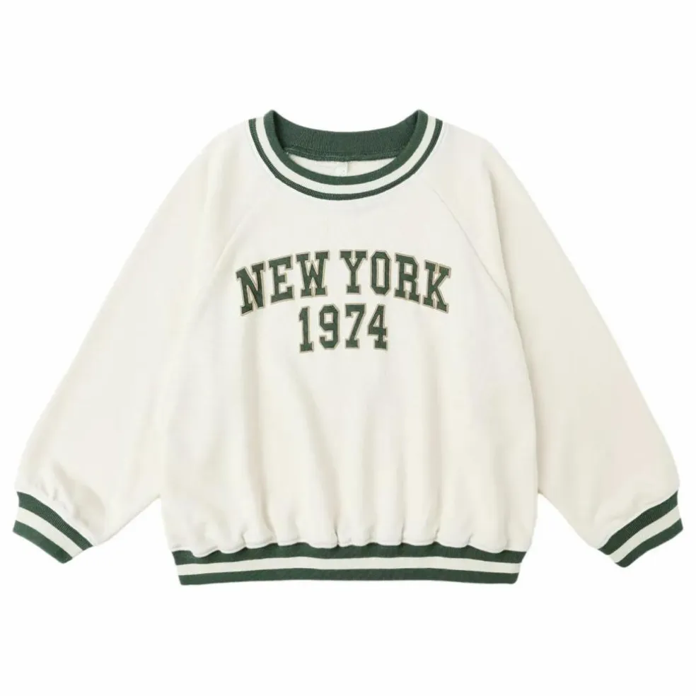 Sweat Raglan New York Mini | Ecru