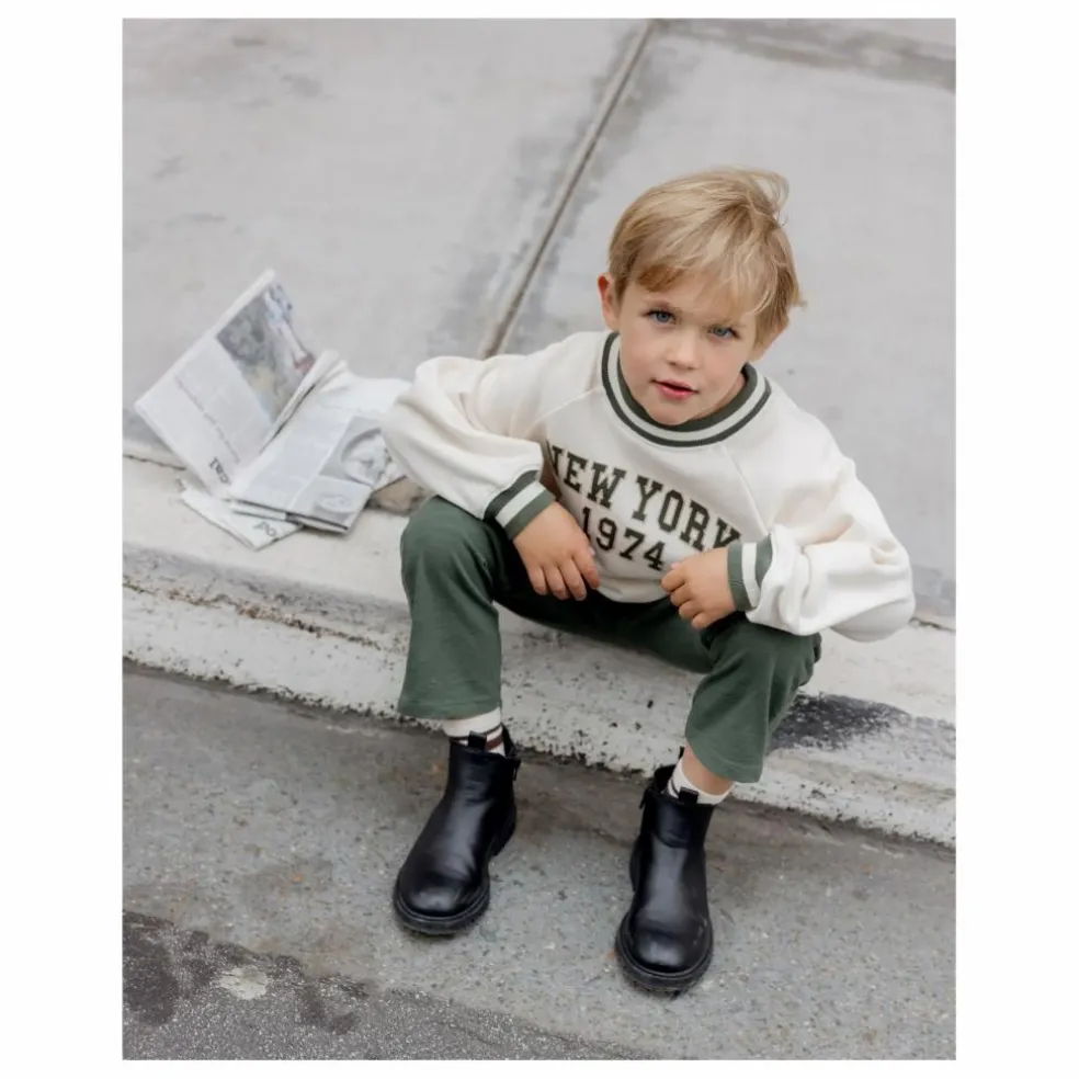 Sweat Raglan New York Mini | Ecru