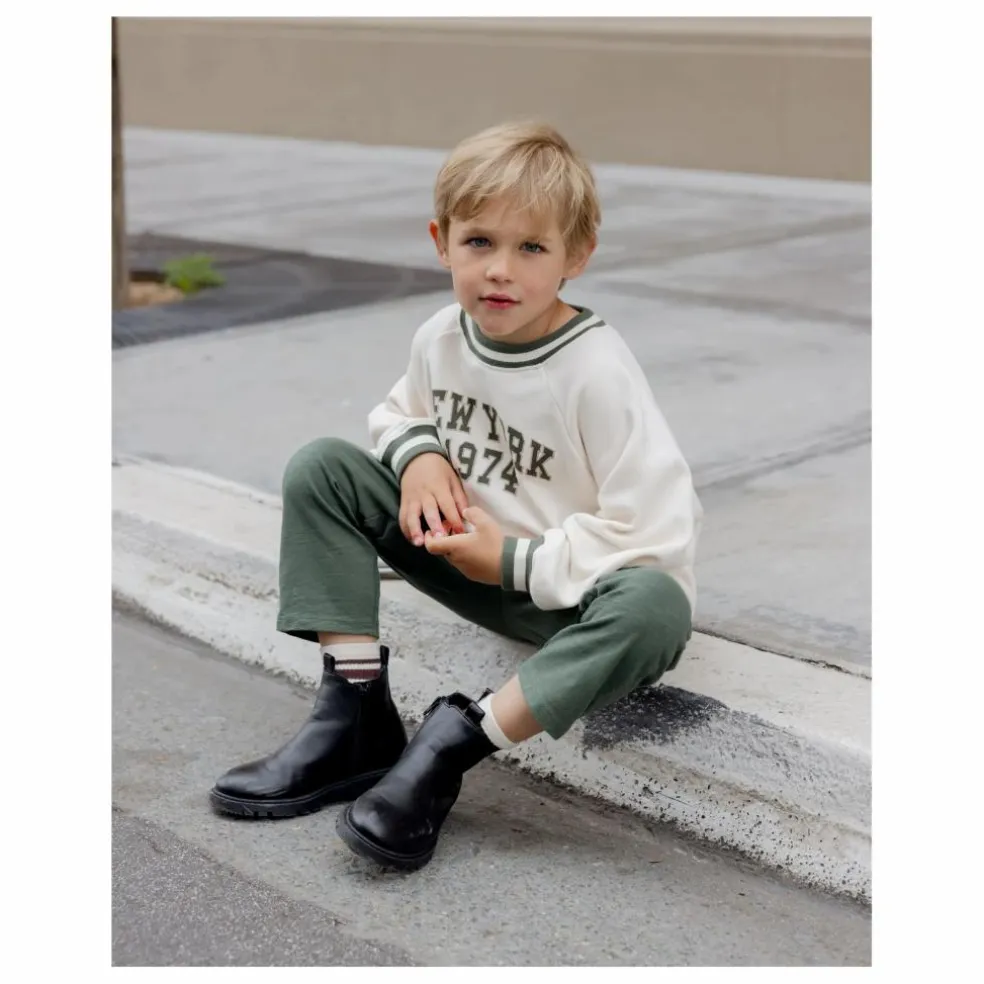 Sweat Raglan New York Mini | Ecru