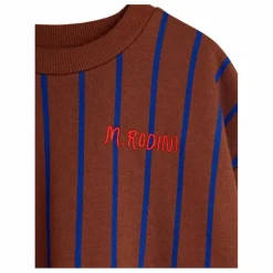 Sweat Rayures Coton Bio | Marron