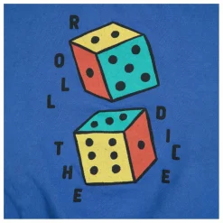 Sweat Roll The Dice Coton Bio | Bleu roi