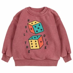 Sweat Roll The Dice Coton Bio | Marron