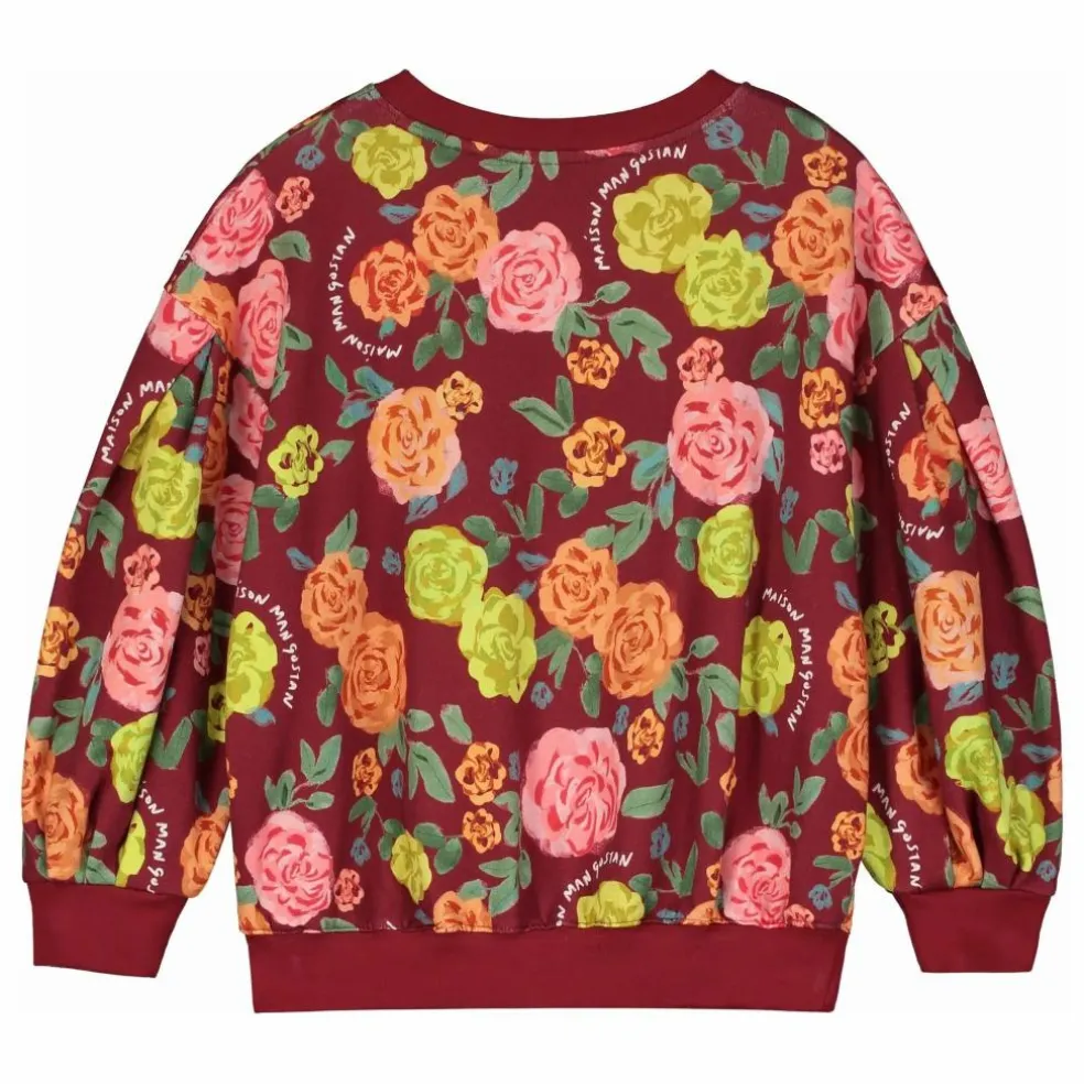 Sweat Roses AO Coton Bio | Bordeaux