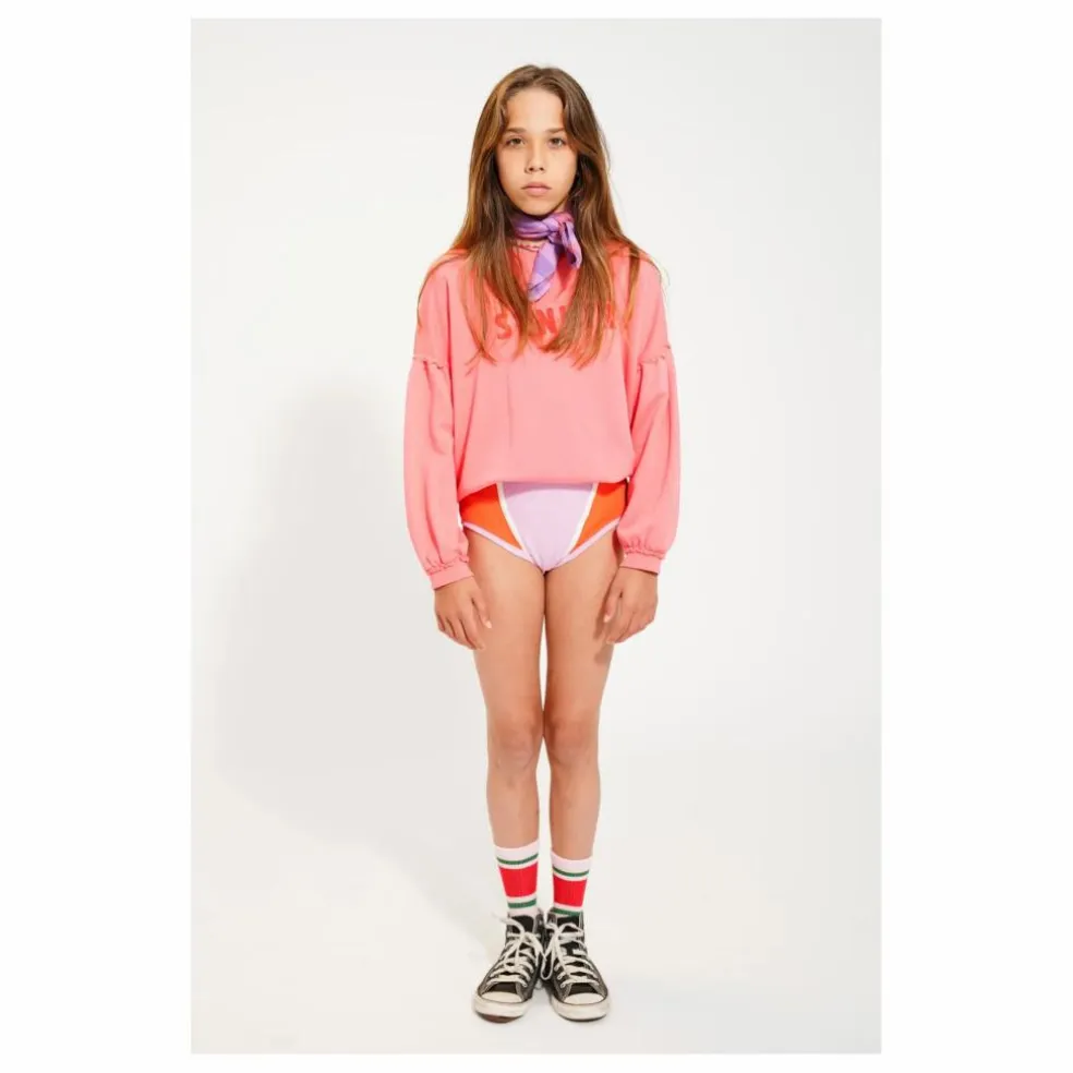 Sweat Senior Coton Bio | Rose pêche