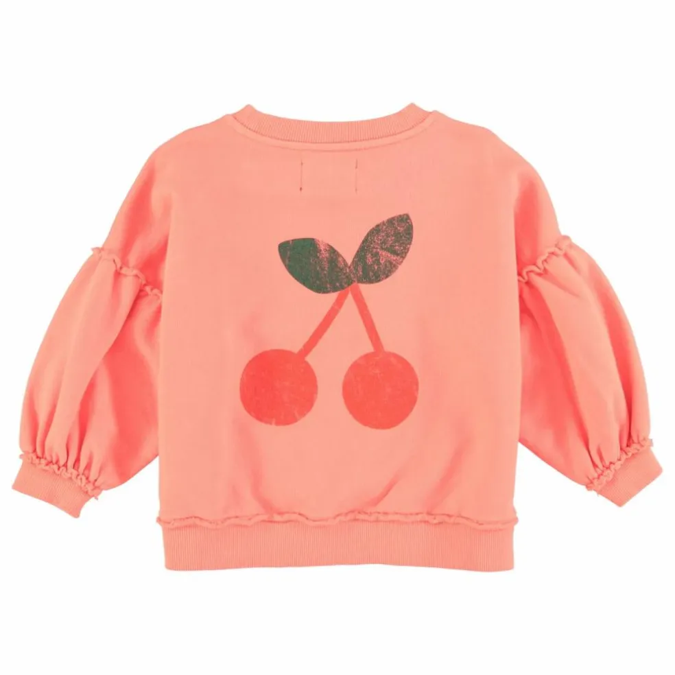 Sweat Senior Coton Bio | Rose pêche