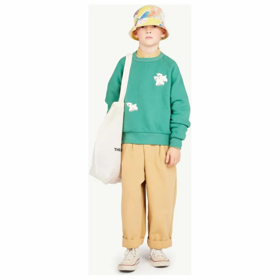 Sweat Shark Mouton | Vert sapin