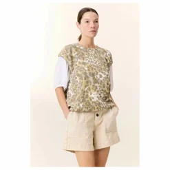 Sweat Sirop Faded Coton Bio | Beige