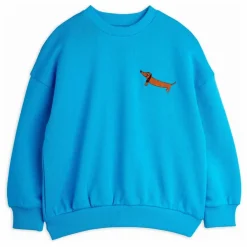 Sweat Teckel Coton Bio | Bleu