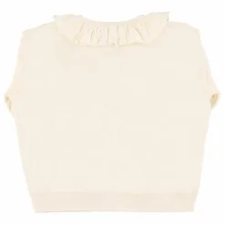 Sweat Terese Datil Pepper Terry Coton Bio | Blanc