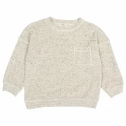 Sweat Terry Botonato | Gris chiné
