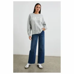 Sweat The Varsity | Gris chiné