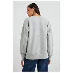 Sweat The Varsity | Gris chiné