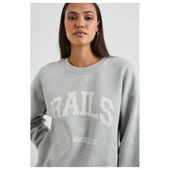 Sweat The Varsity | Gris chiné