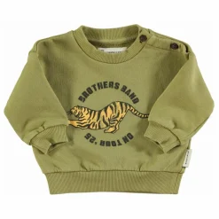 Sweat Tigre Coton Bio | Olive