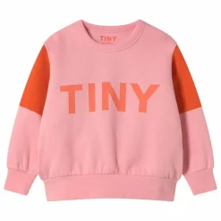 Sweat Tiny Colorblock Coton Bio | Rose