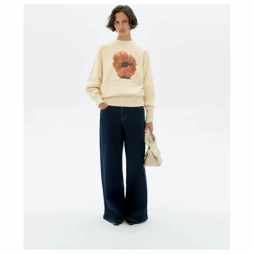 Sweat Tomaquet Bonnie Coton Bio | Blanc