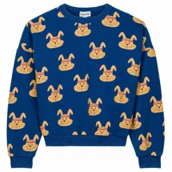 Sweat Tony Lapins Coton Bio | Bleu