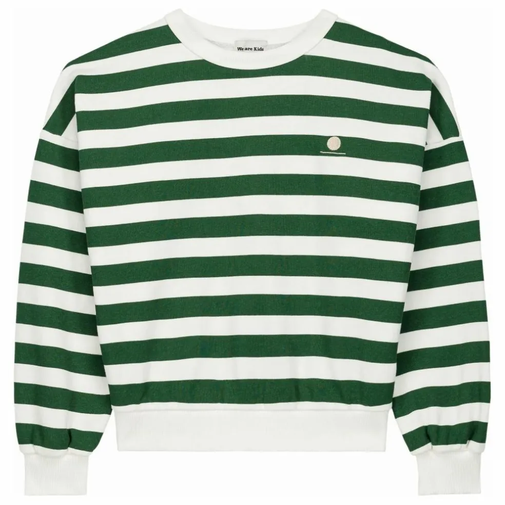 Sweat Tony Rayures | Vert