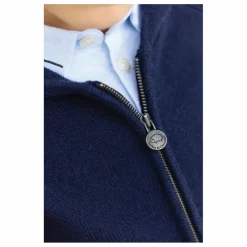 Sweat Torsades Laine | Bleu marine